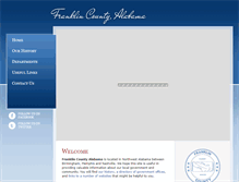 Tablet Screenshot of franklincountyal.org